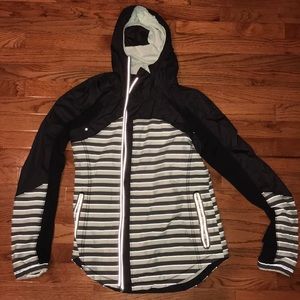 Lululemon Asymmetrical ZIp Rain Coat